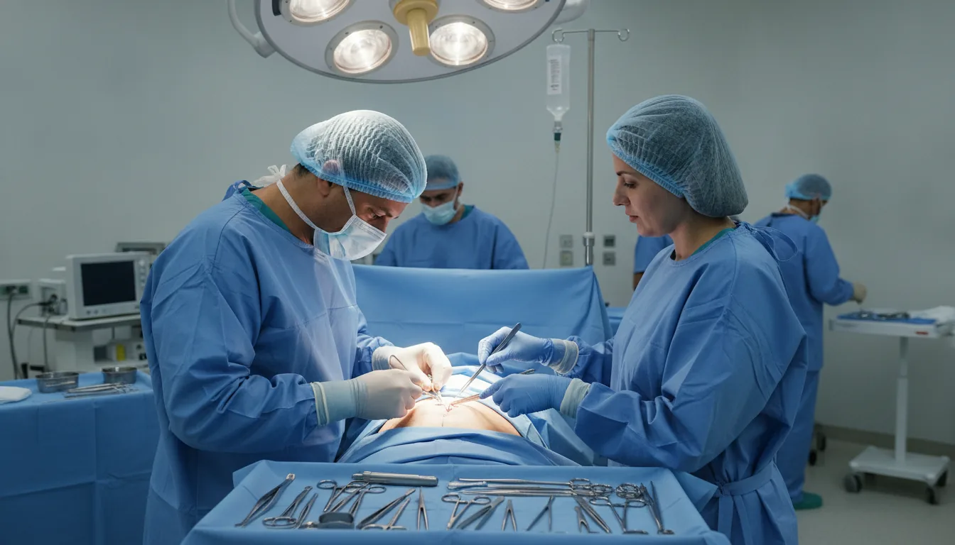 Chirurgie réparatrice post-amaigrissement (abdominoplastie)