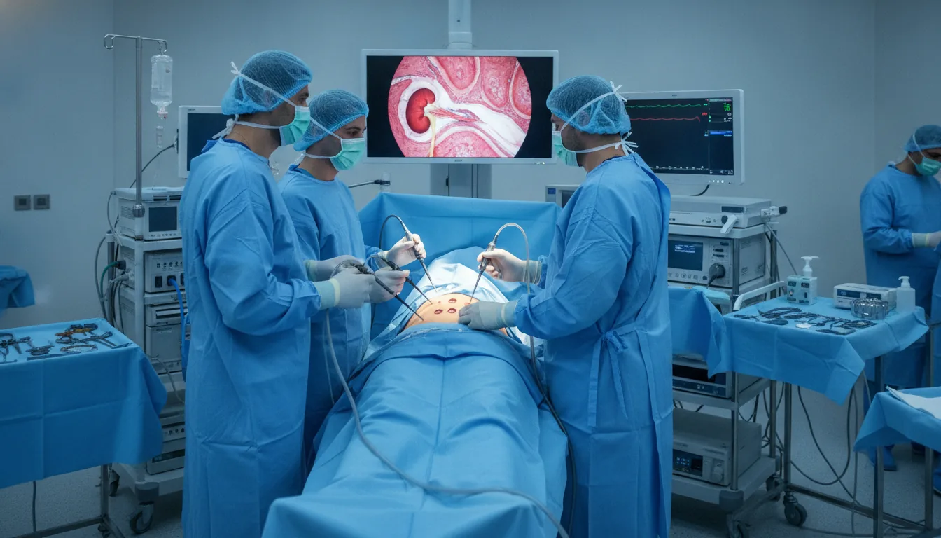 Chirurgie des cancers urologiques (rein, vessie, prostate)