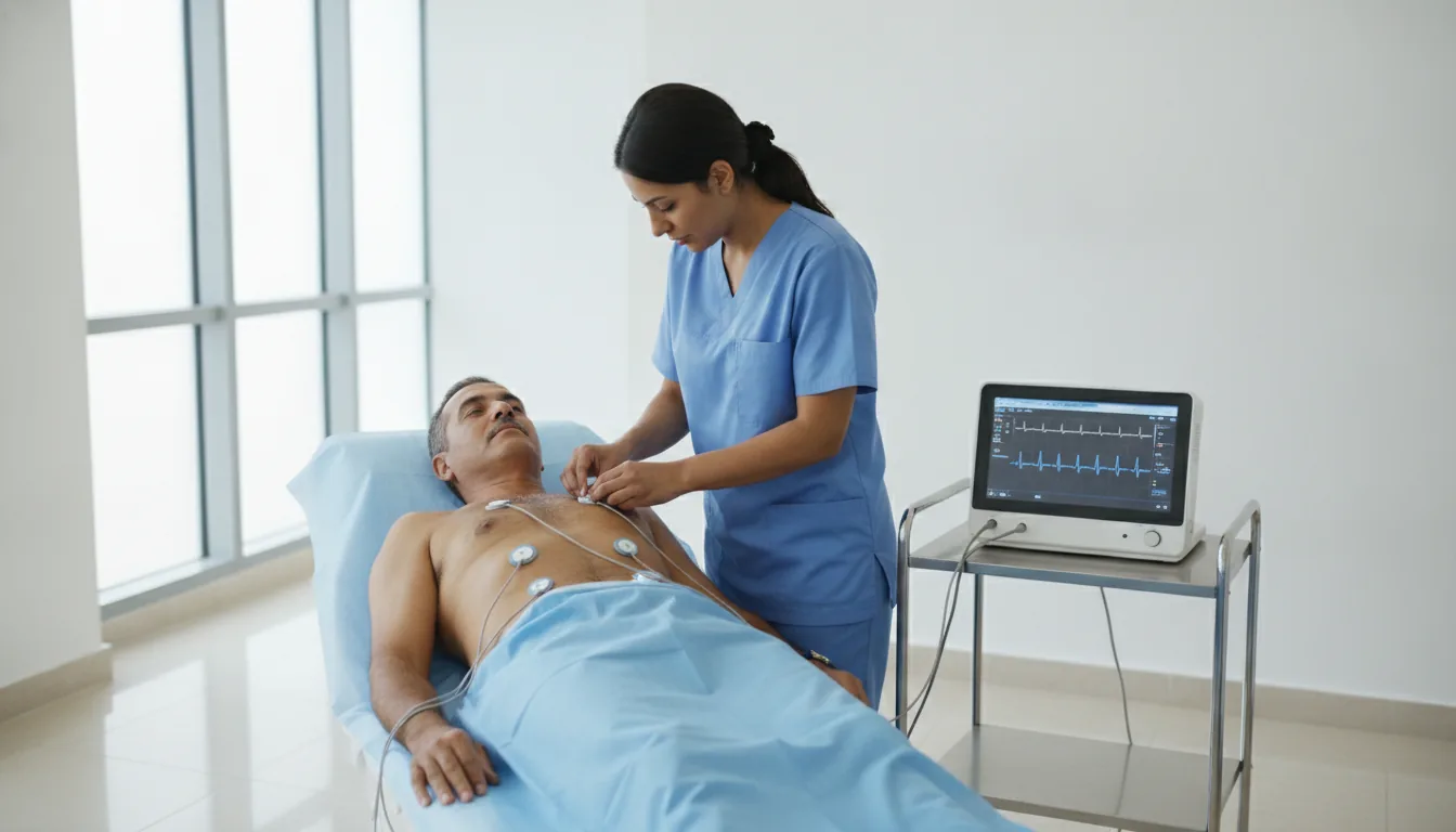 Resting electrocardiogram (ECG)