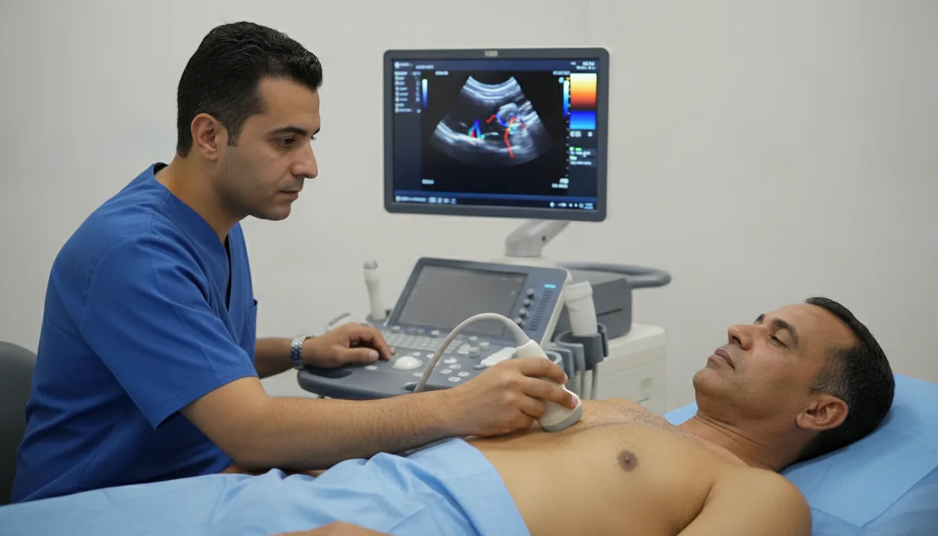 Transthoracic echocardiography (TTE)