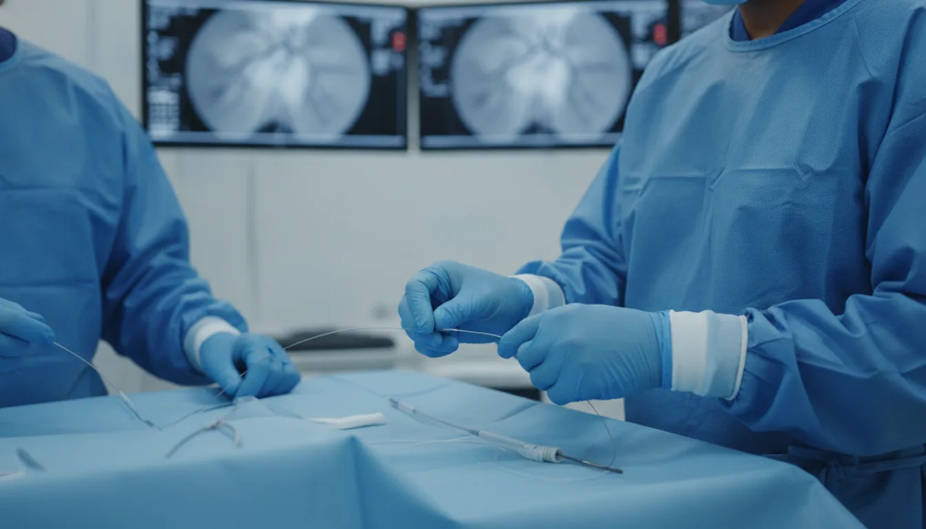 Recanalisation d'une occlusion coronaire chronique