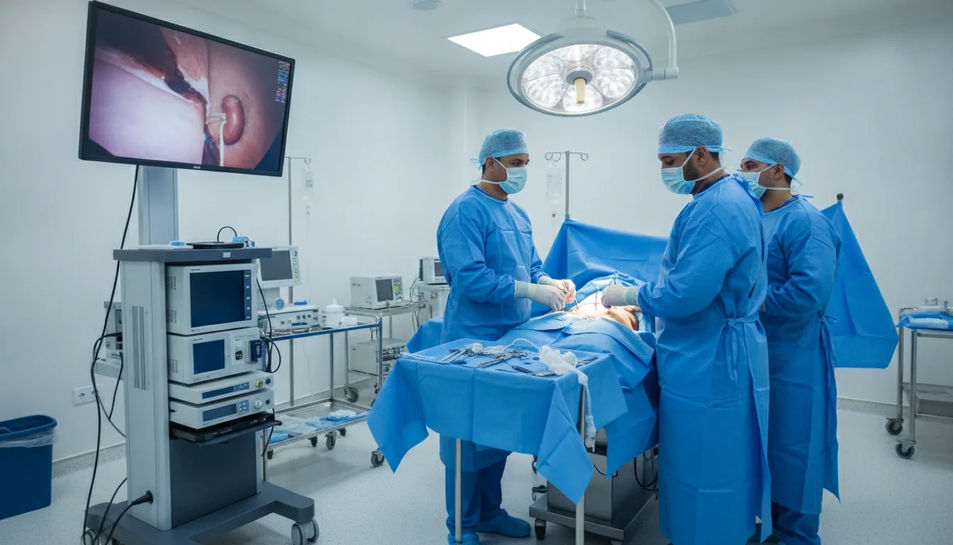 Laparoscopic nephrectomy
