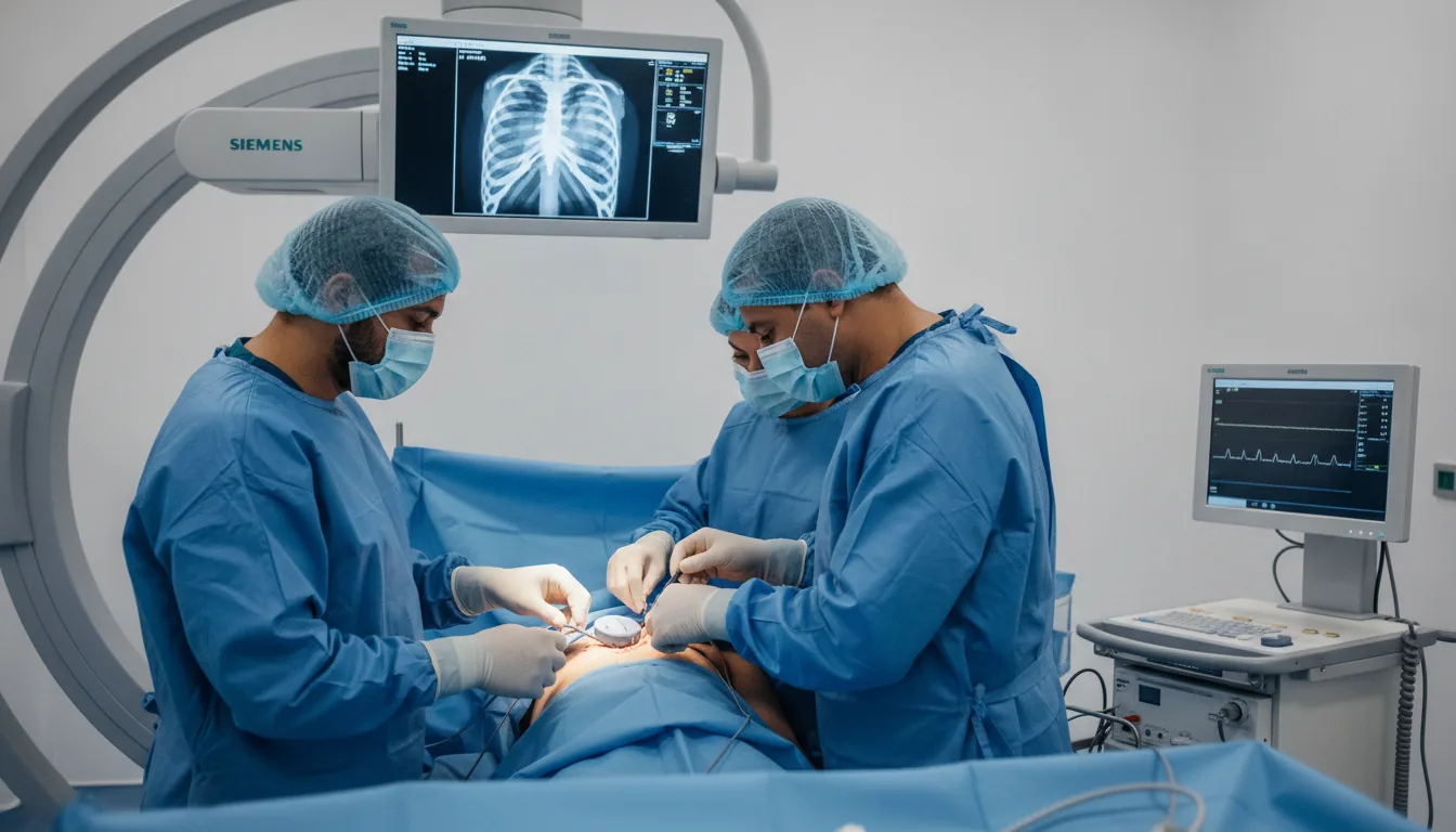 Implantation de défibrillateur automatique (DAI)