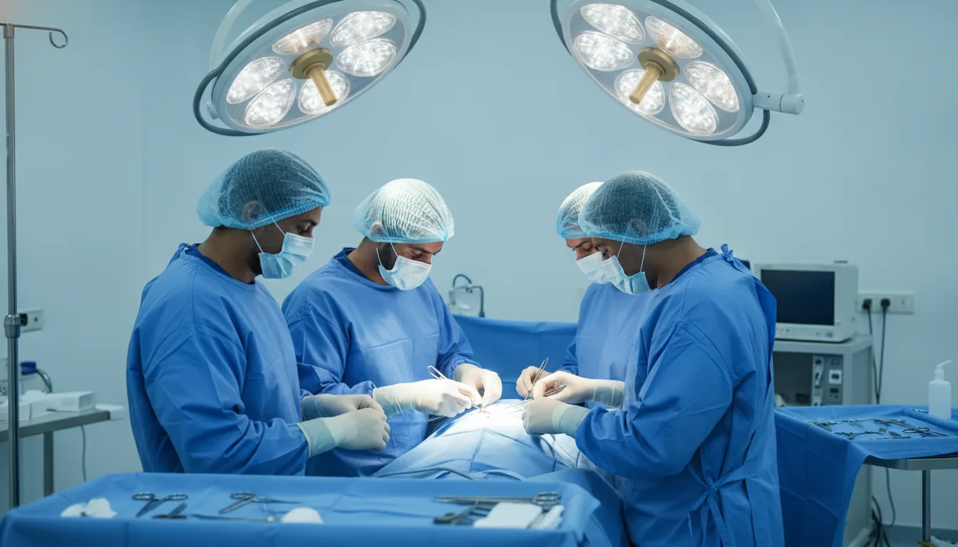 الاستئصال الكلي للغدة الدرقية مع تجريف العقد اللمفاوية