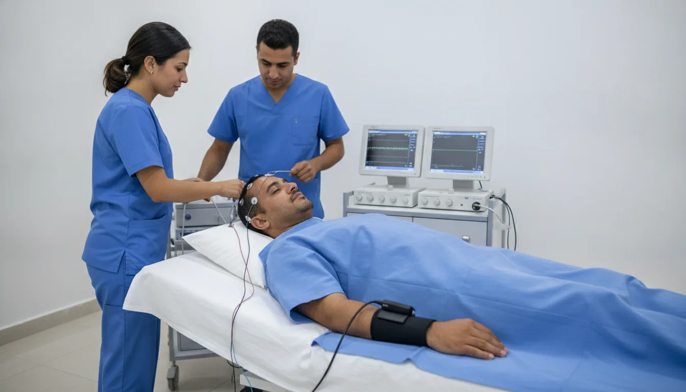 Somatosensory evoked potentials (SEP)