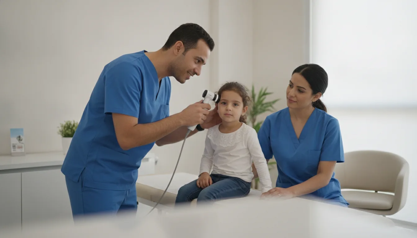 Insertion of tympanostomy tubes (grommets)