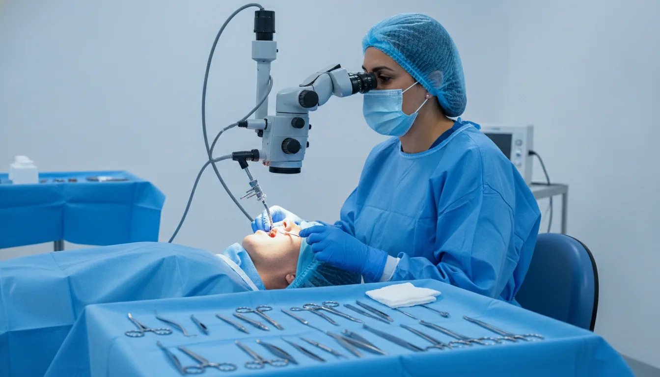 Chirurgie des cordes vocales