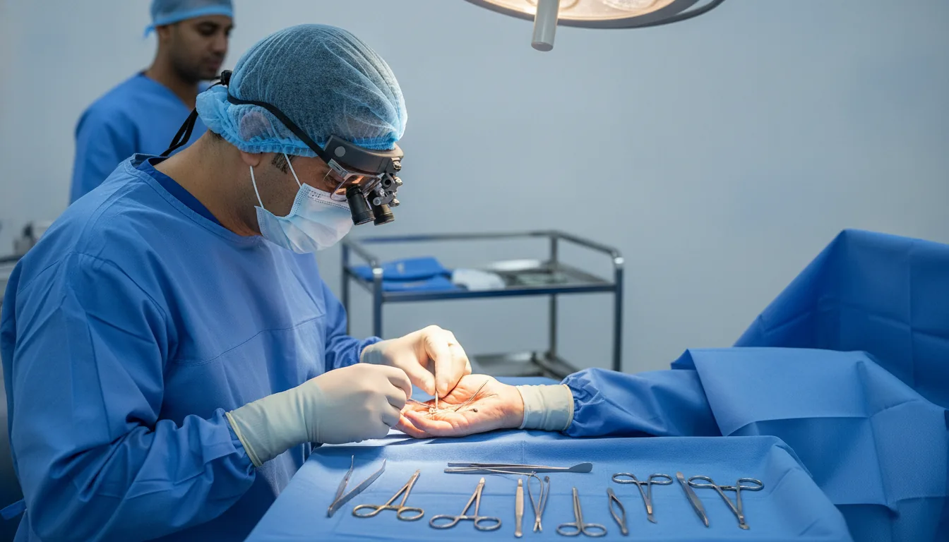 Chirurgie de la main et du poignet
