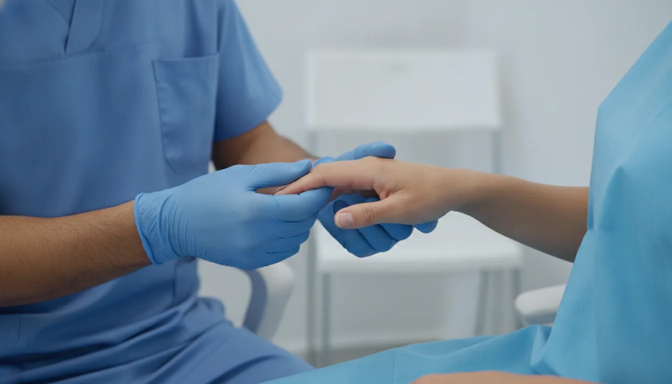 Chirurgie du doigt à ressaut