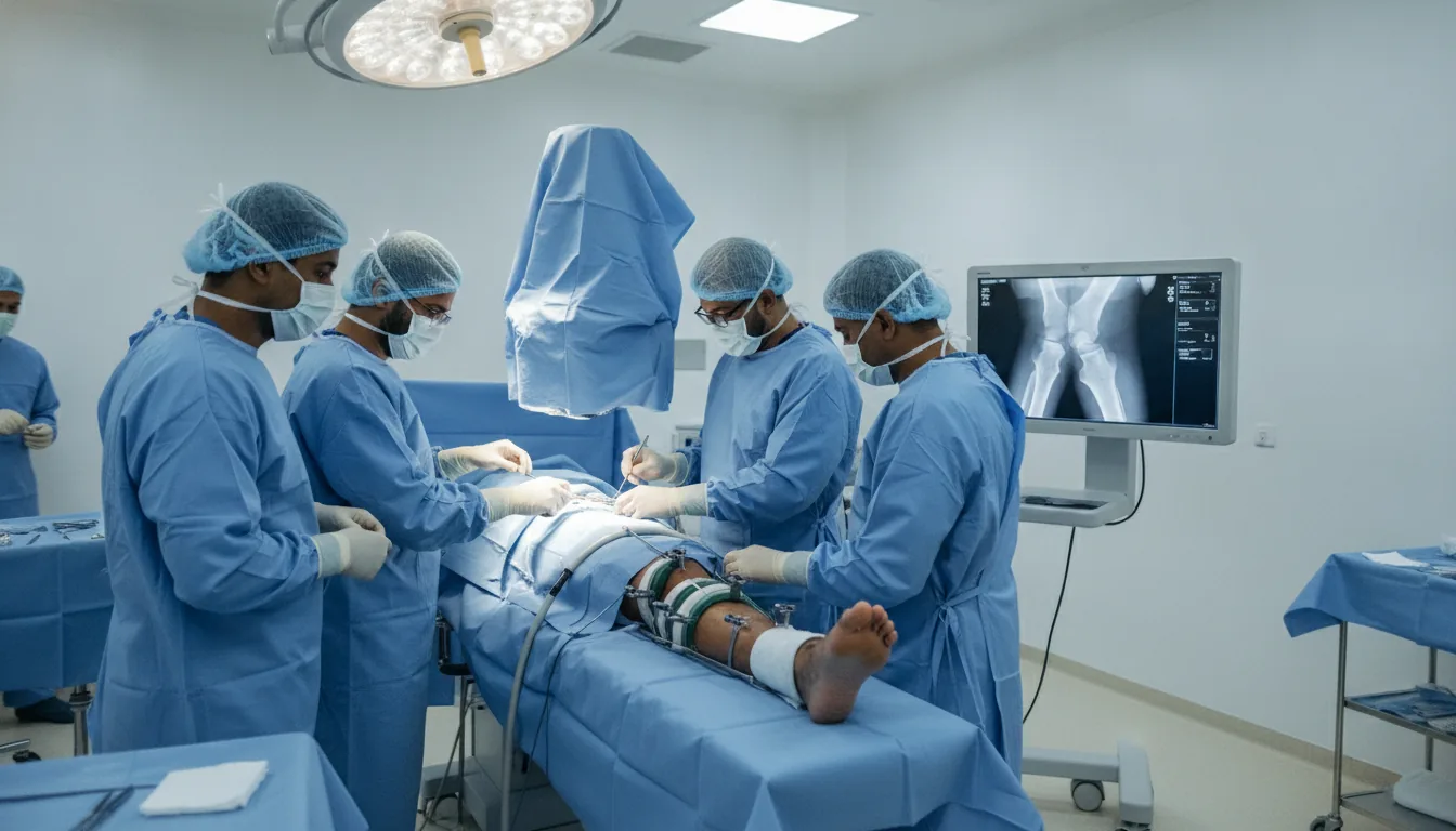 Trauma surgery (fractures, dislocations)