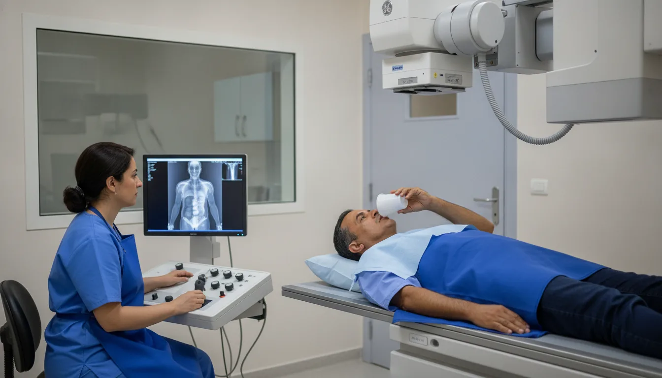 Radiologie conventionnelle - table telecommandee