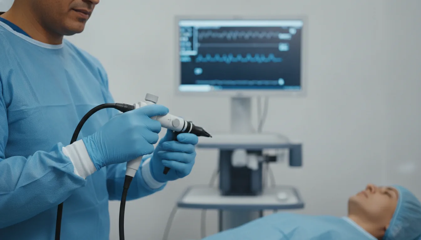 Removal of a foreign body (airways, oesophagus)