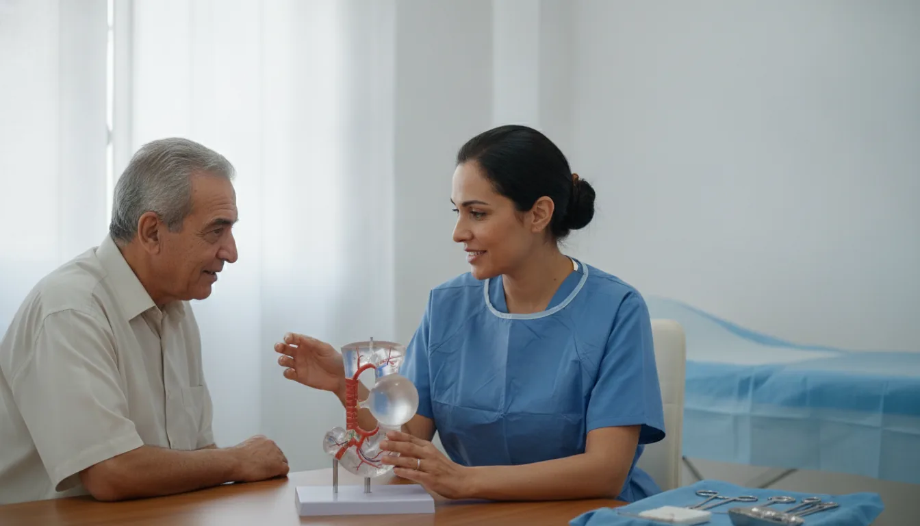 Chirurgie de l'anévrisme de l'aorte abdominale (voie ouverte)