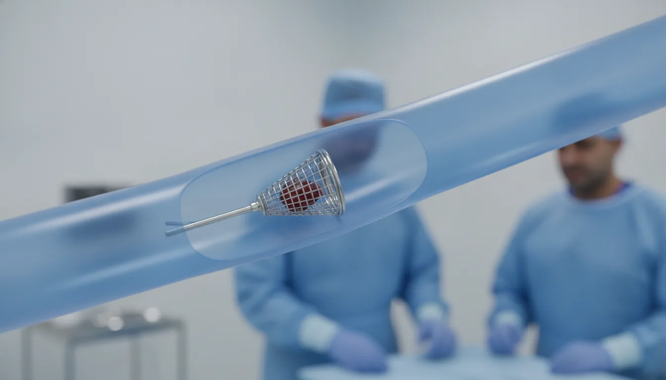 Inferior vena cava filter placement